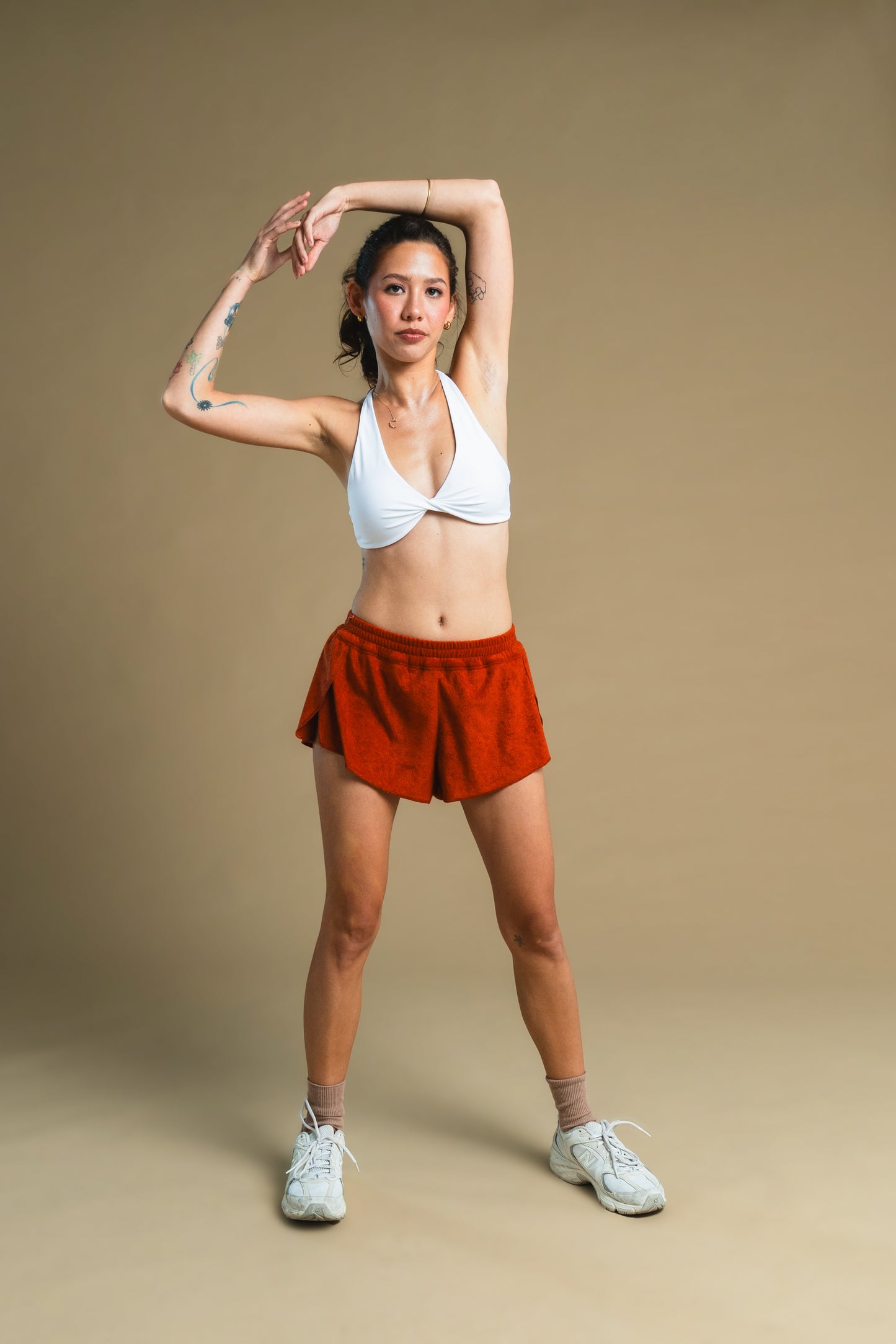 Terracotta Terry Shorts